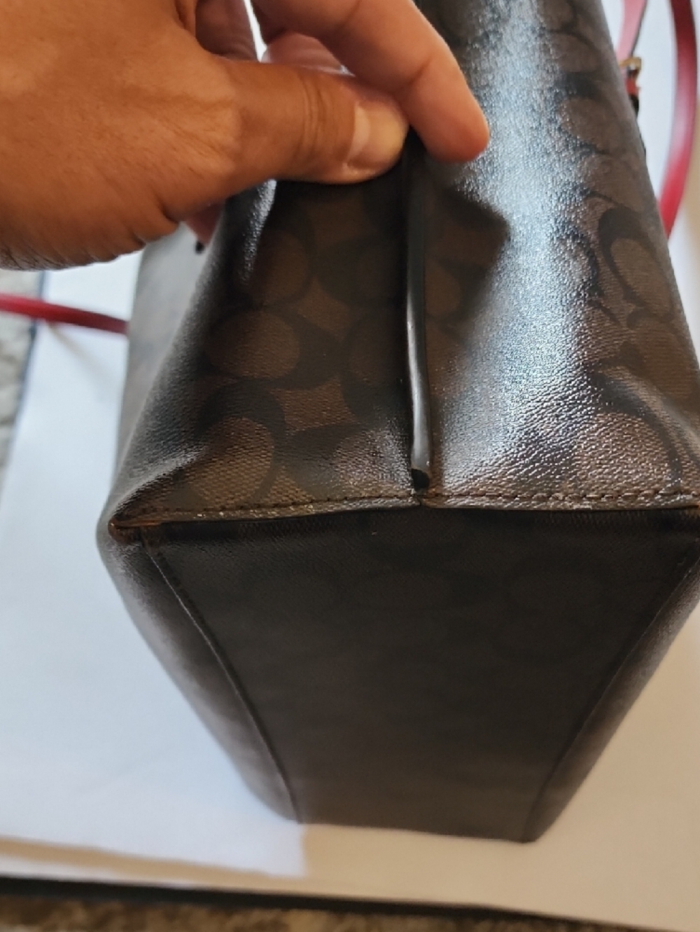 Coach Mollie Tote. PROJECT BAG. - Picture 9 of 15